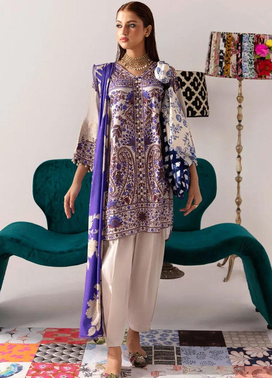 Mahay By Sana Safinaz Embroidered Linen