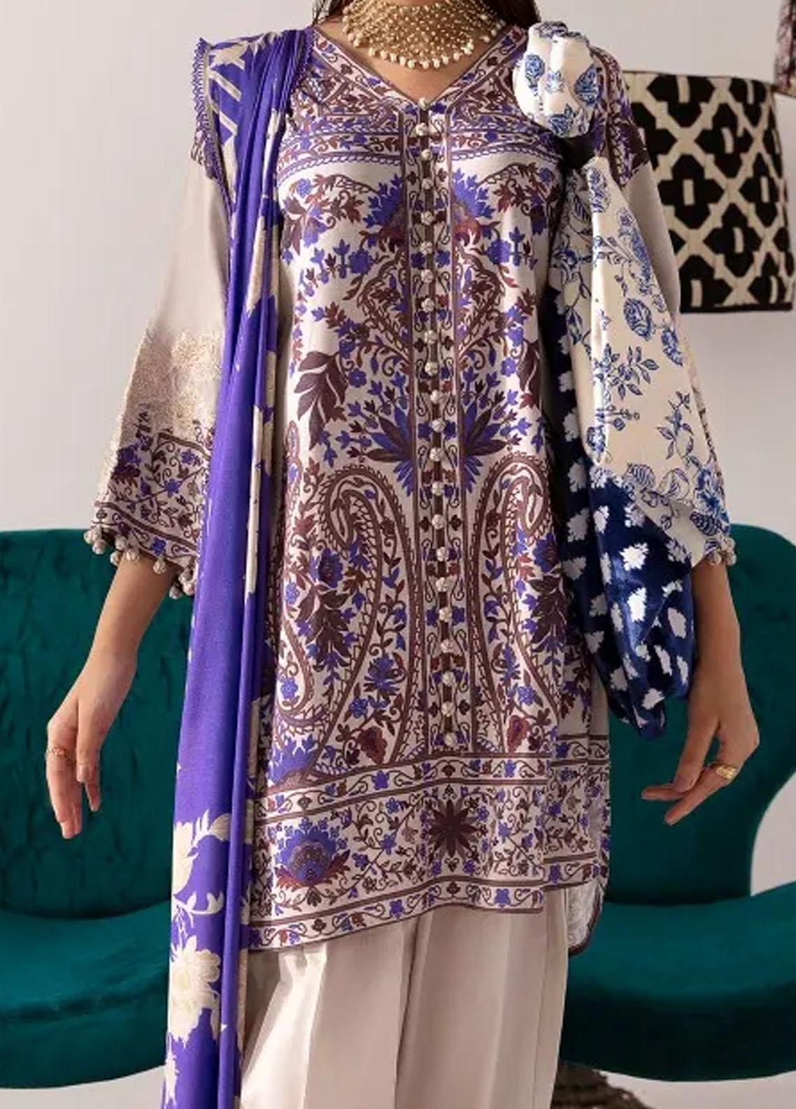Mahay By Sana Safinaz Embroidered Linen