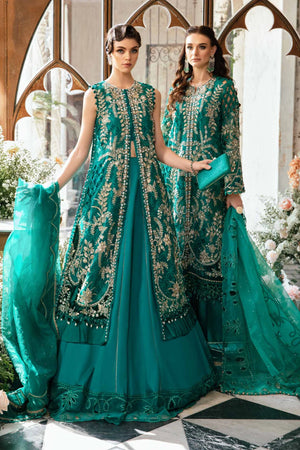 3 PIECE EMBROIDERED SUIT BD-2806