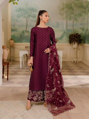 Cotton Silk Sequins Embroidered - FKO-DM-PC057