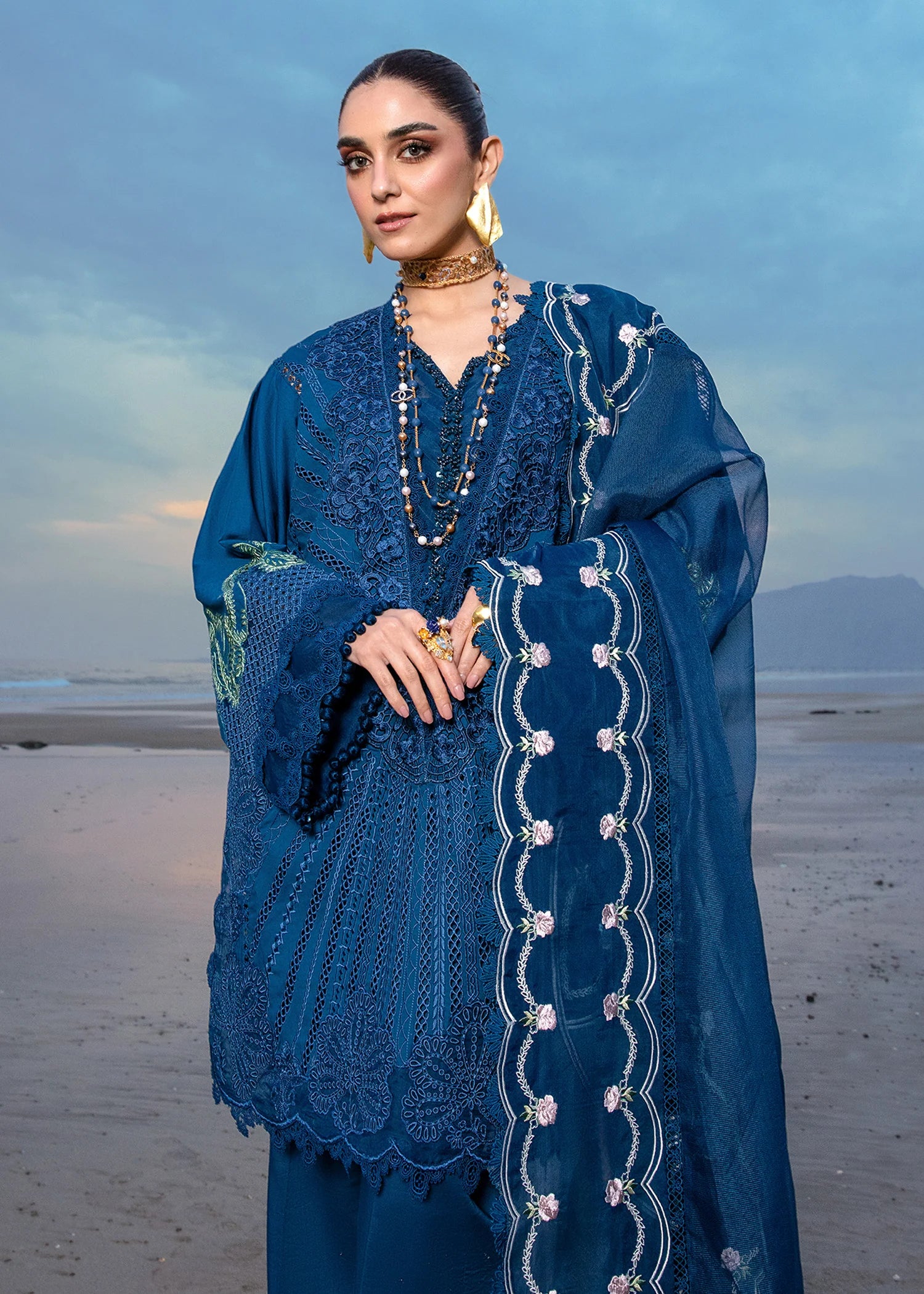 LUXURY LAWN - Midnight FKO-SS2403