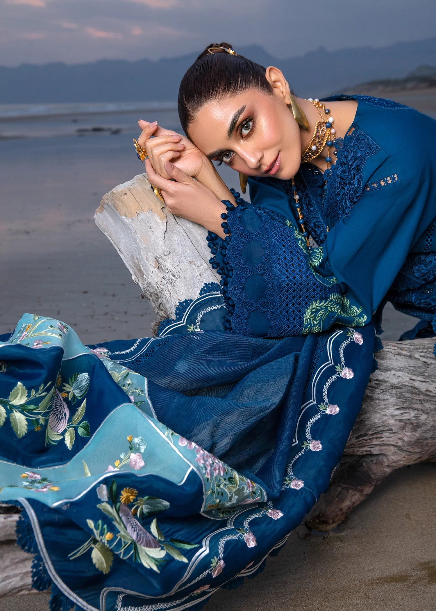 LUXURY LAWN - Midnight FKO-SS2403