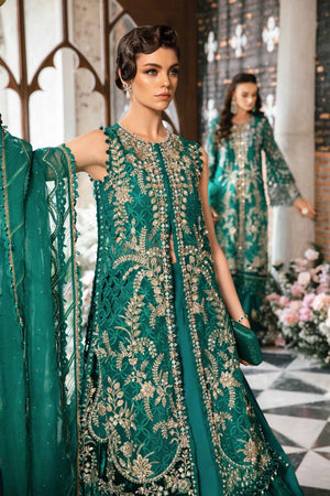 3 PIECE EMBROIDERED SUIT BD-2806