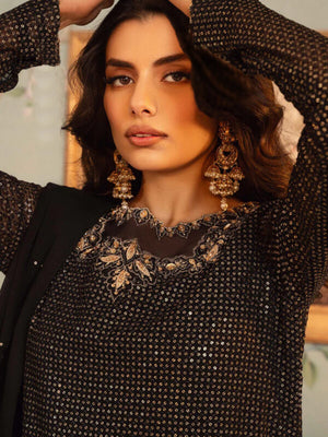 Embroidered Chiffon - FKO-RB-PC065)