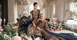 3 PIECE EMBROIDERED SUIT BD-2808