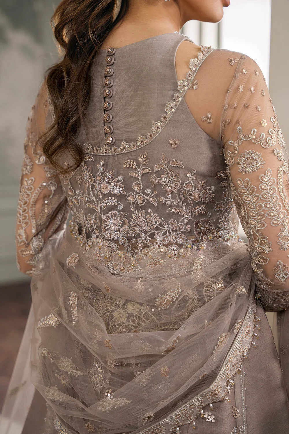 EMBROIDERED CHIFFON FKO-CH12-06