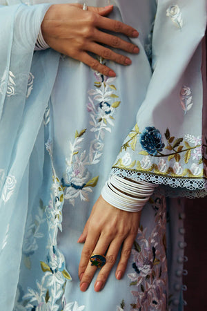 LAWN EMBROIDERED 3 PCS SUIT -  CS24PLD-FKO03