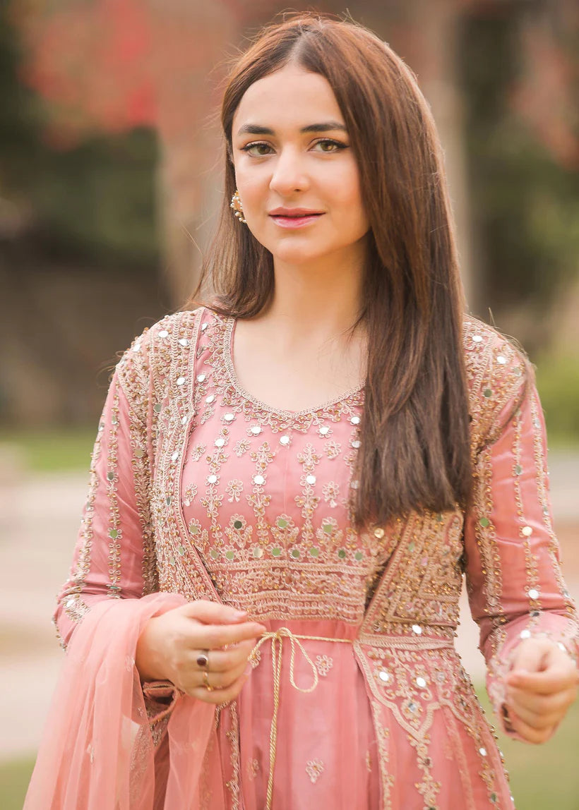 Piswas Style Attire With Intricate Embroidery work