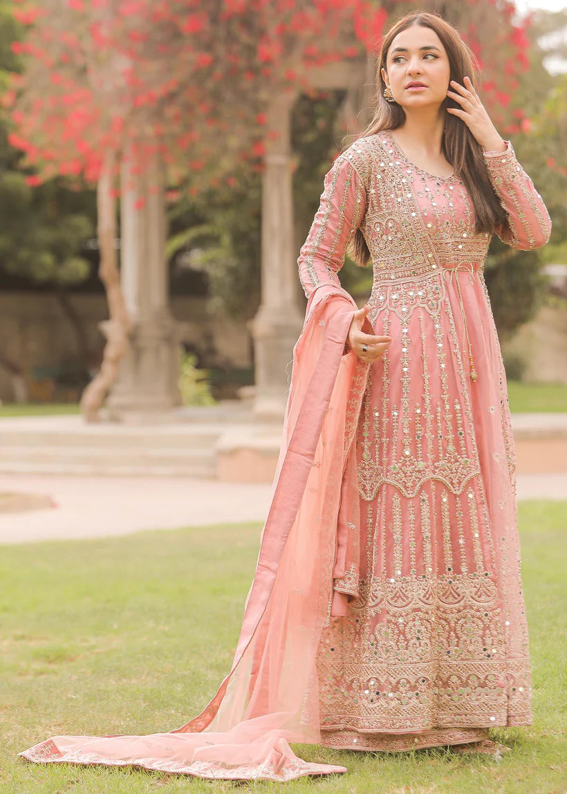 Piswas Style Attire With Intricate Embroidery work