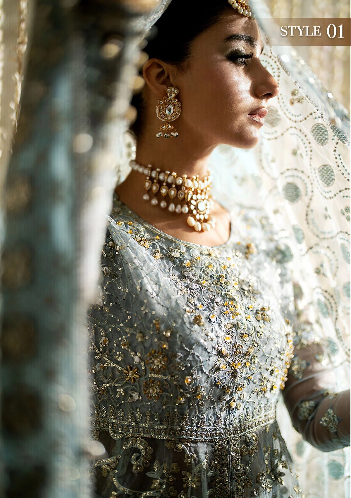 LIGHT BLUE ORGANZAI LOOK-24-03