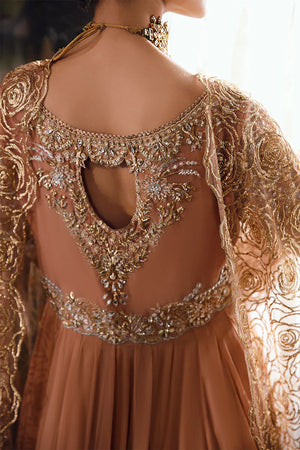 PEACH CHIFFON OUTFIT FKO-RPC04245