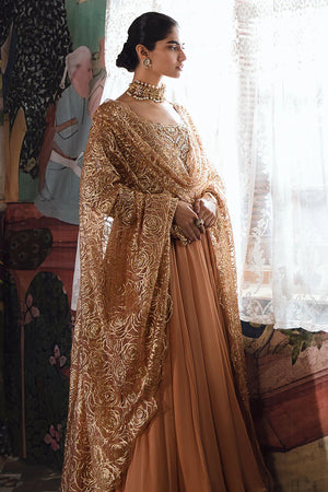 PEACH CHIFFON OUTFIT FKO-RPC04245