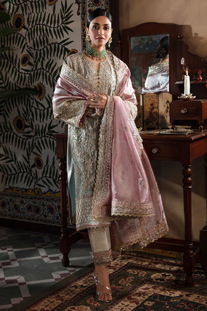 AQUA SILVER ZARRI SILK OUTFIT FKO-ASZS04242