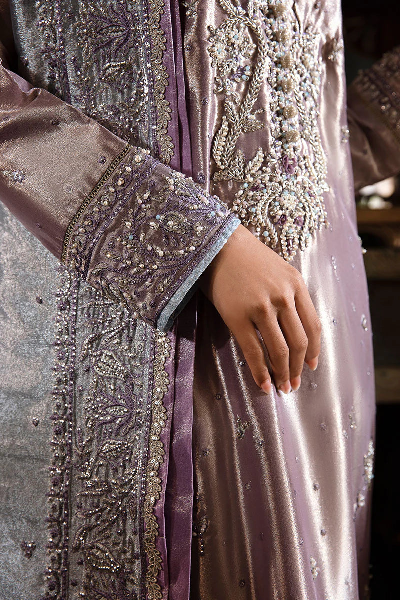 PURPLE SILVER ZARRI SILK OUTFIT FKO-PSZS04248