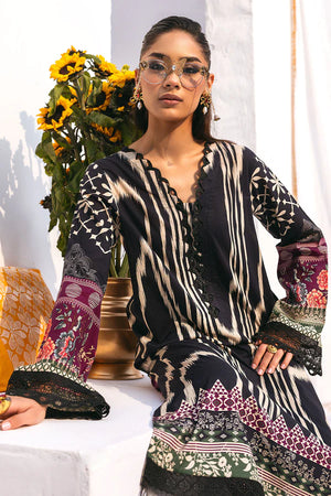 Printed Lawn 3 Pcs Stitched - FKO-NGL-02