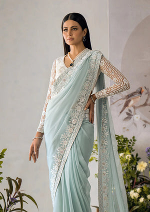 CHIFFON SAREE FKO-LOOK-0824