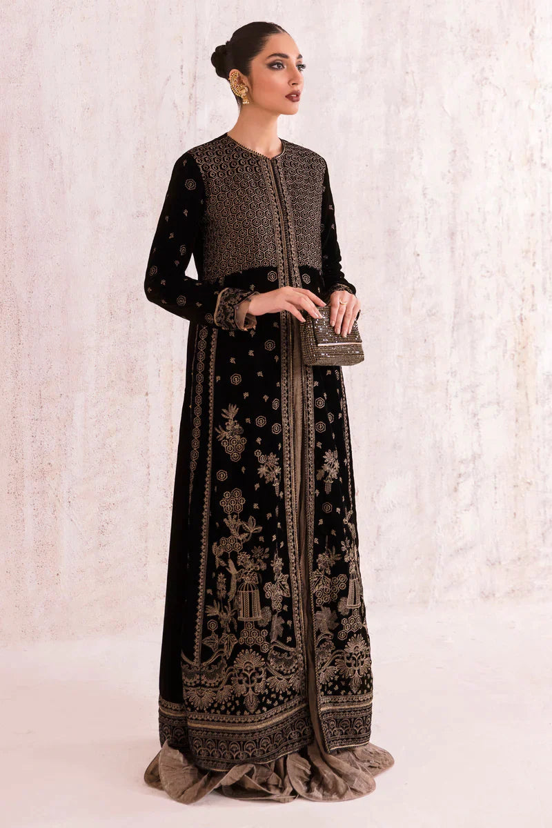 JAZMIN - EMBROIDERED VELVET FORMAL VF-2001