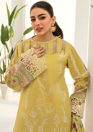 Lawn 3 Pcs Suit Florence Summer FKO-D06