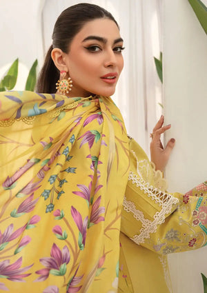 Lawn 3 Pcs Suit Florence Summer FKO-D06