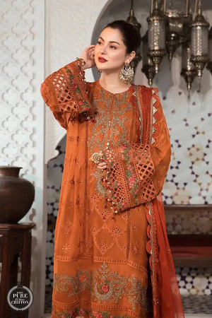 Embroidered Lawn - FKO-MBEL242