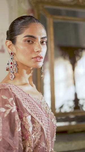 TEA PINK CHIFFON OUTFIT FKO-TPC042410