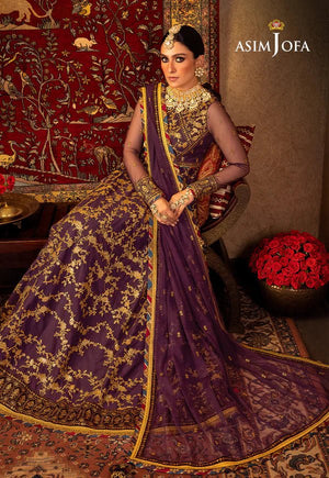 Velvet Deep Purple Peshwas AJVF-03