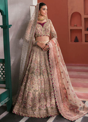 Ivory White Lehnga Choli With Resham Work