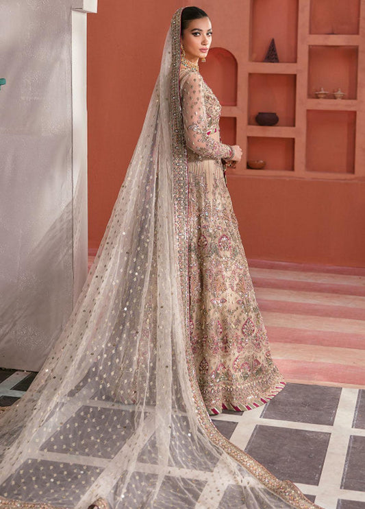 Ivory White Lehnga Choli With Resham Work