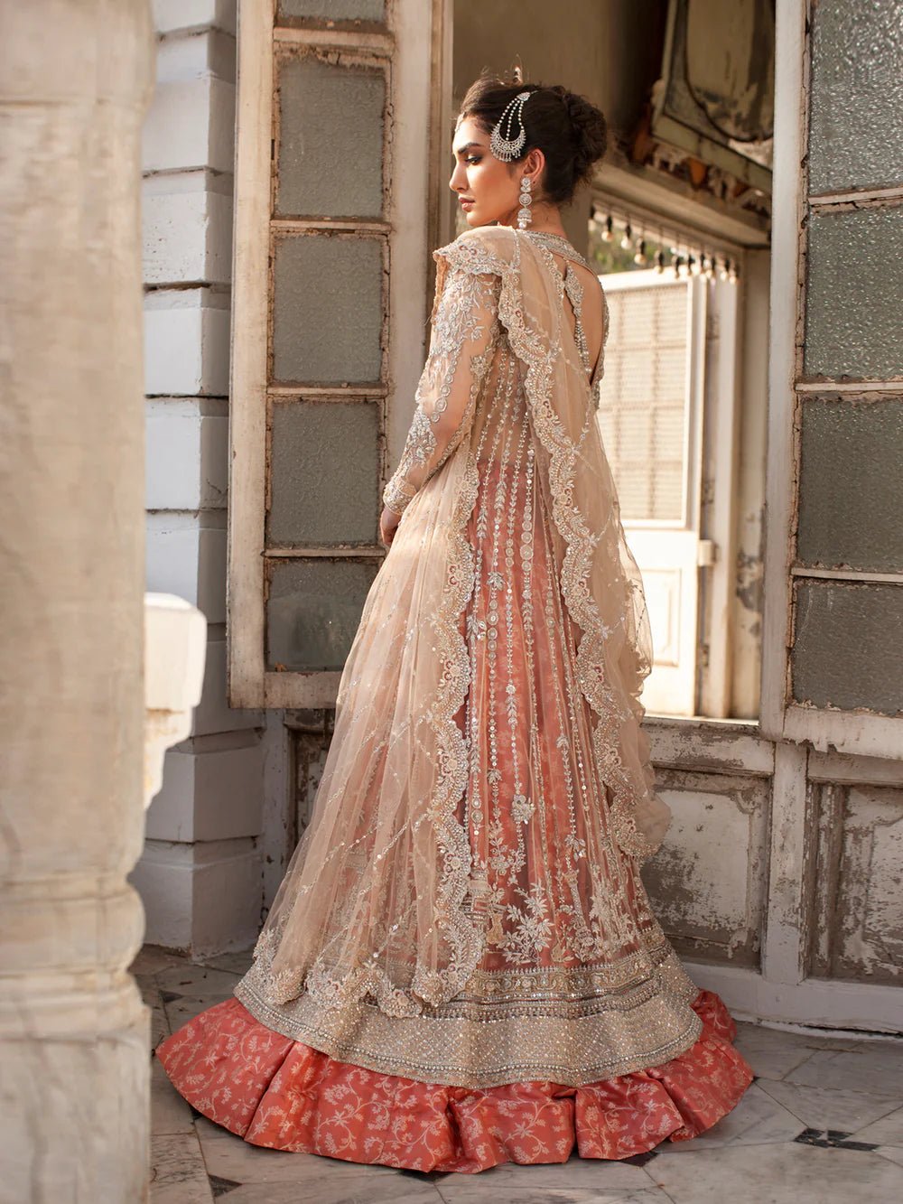 KALIDAR MAXI LEHNGA WITH DUPATTA & LEHENGA