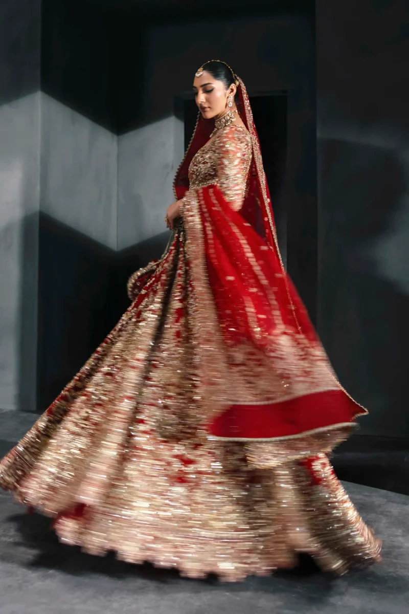 Classic Bridal Lehenga  – FKOBLC08-25 - Image 2