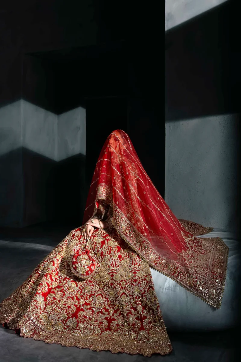 Classic Bridal Lehenga  – FKOBLC08-25 - Image 3
