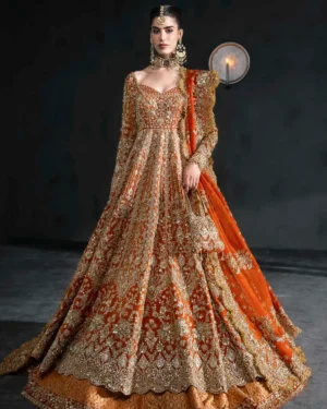 Vibrant Bridal Lehenga FKOBLC09-25