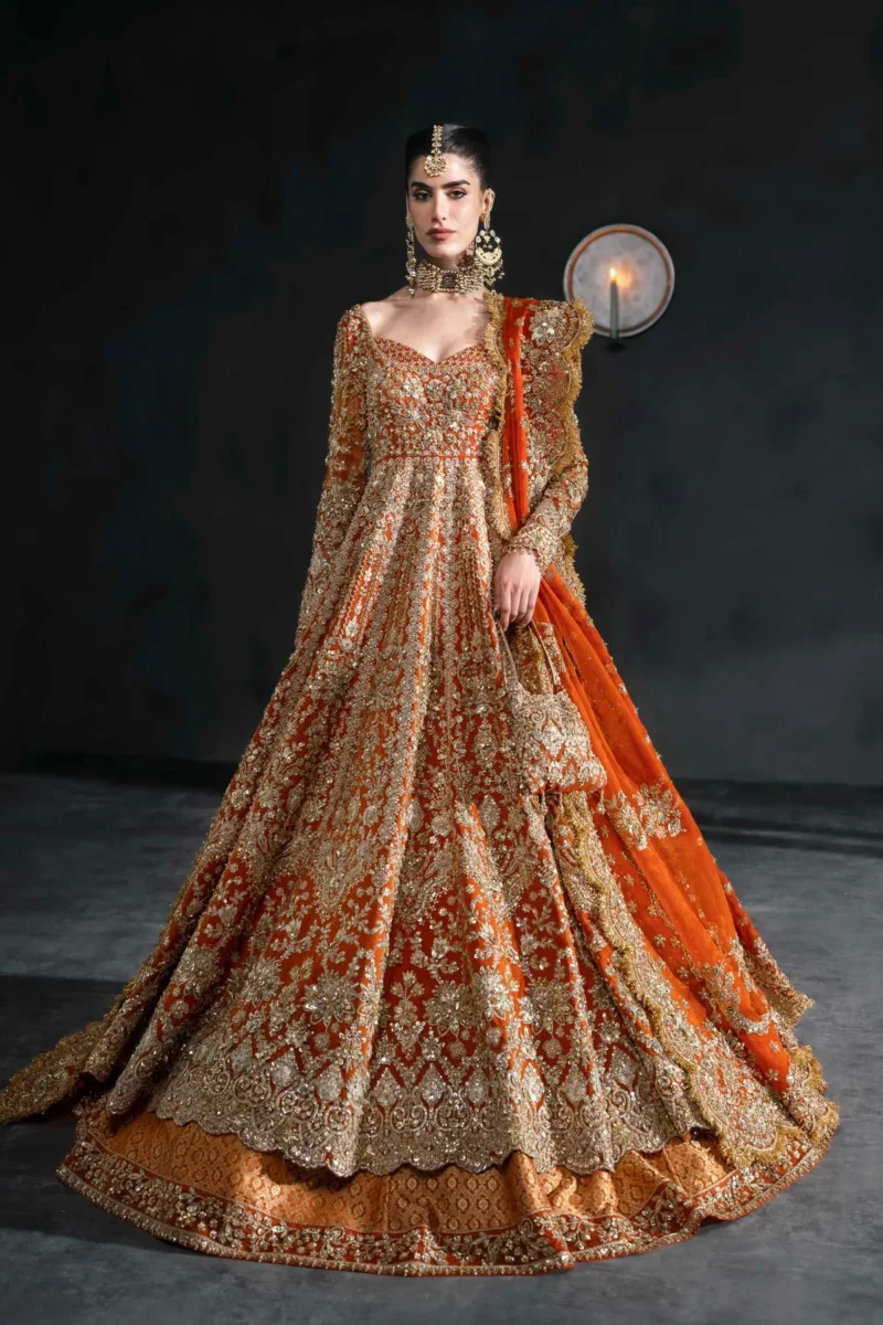 Vibrant Bridal Lehenga FKOBLC09-25