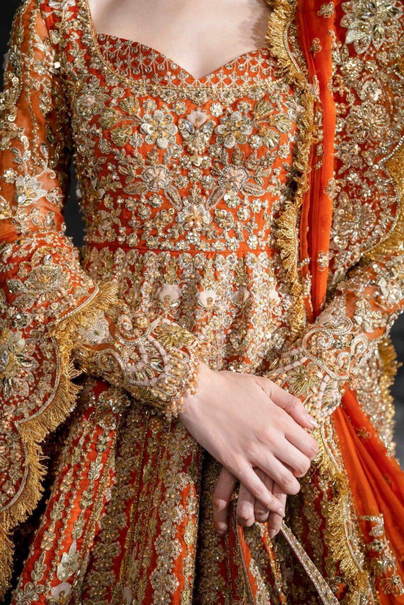 Vibrant Bridal Lehenga FKOBLC09-25 - Image 6
