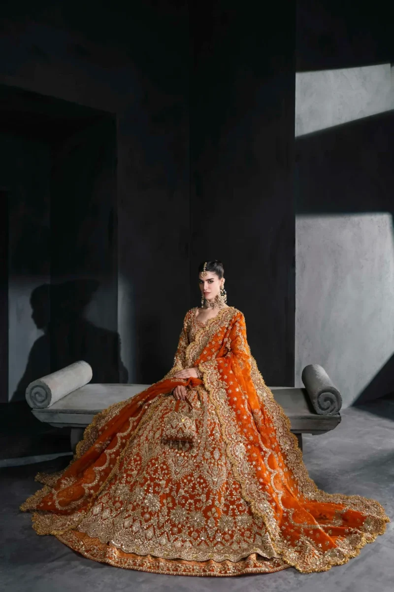 Vibrant Bridal Lehenga FKOBLC09-25 - Image 4