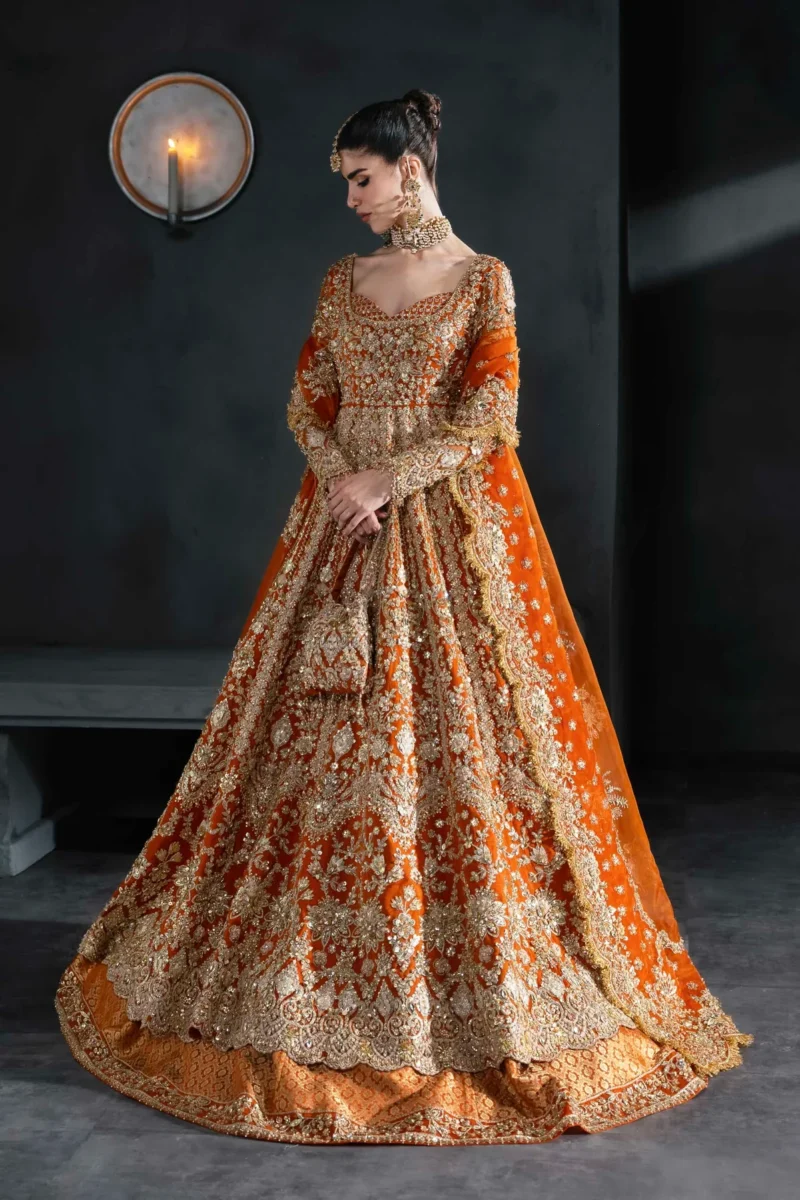 Vibrant Bridal Lehenga FKOBLC09-25 - Image 2